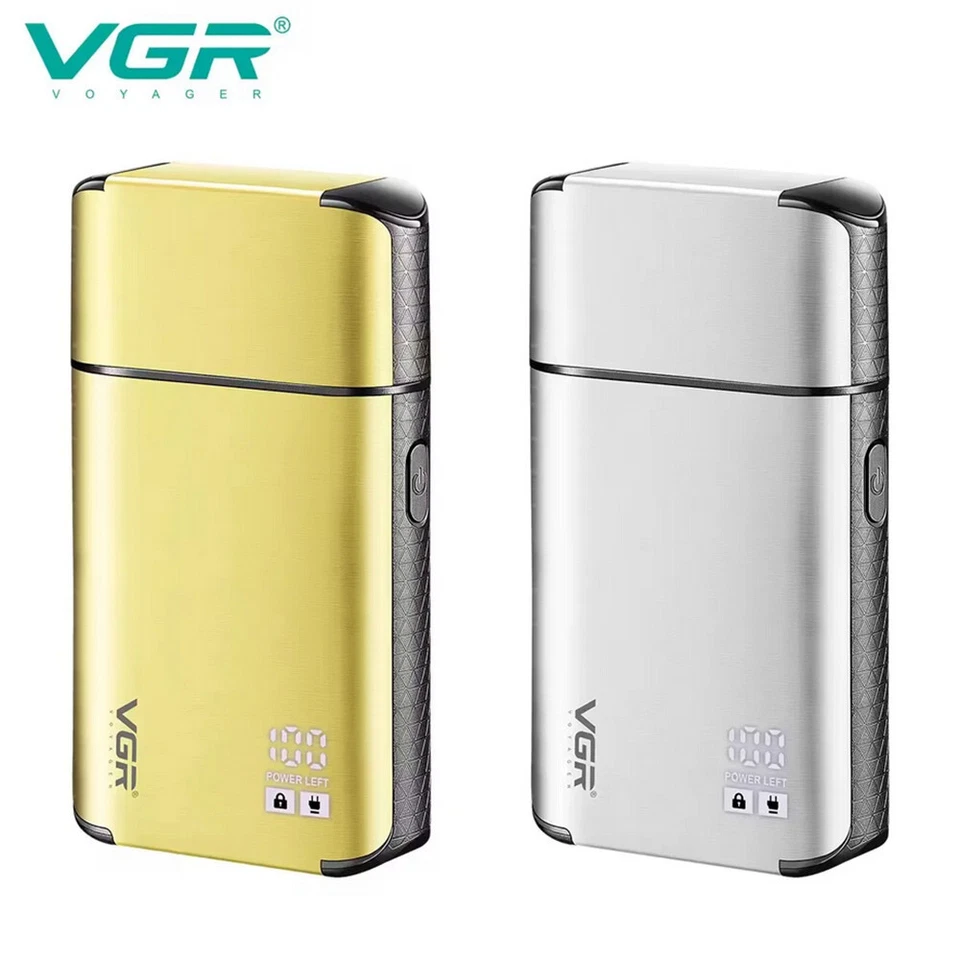 Rasoio ricaricabile VGR MENS’ SHAVER  doppio rullo impermeabile con display IPX6 - Immagine 1 di 1