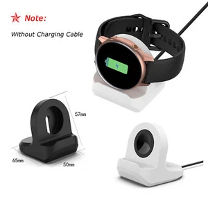 Support Chargeur Silicone Sans Câble de Charge pour Samsung Galaxy Watch4/Classic# - Photo 1 sur 13