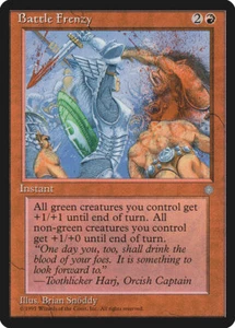 Magic the Gathering (mtg): ICE: Battle Frenzy  (x 4) - Picture 1 of 1