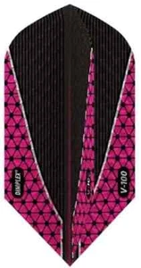 Pink V-100 Slim Dimplex Dart Flüge: 3 pro Set - Bild 1 von 4