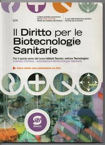 DIRITTO PER LE BIOTECNOLOGIE SANITARIE - SIMONE PER LA SCUOLA - Foto 1 di 1