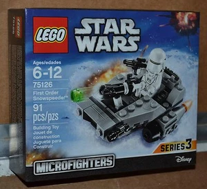 LEGO 75126 STAR WARS FIRST ORDER SNOWSPEEDER MicroFighters 91 Pcs NEW IN BOX - Picture 1 of 5