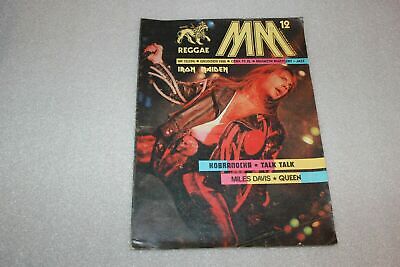 MM 12/1986 - Iron Maiden, Talk Talk, Queen, Famanta Fox, Miles Davis • 44.29$