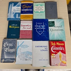 Lot of 16 Pocket Mini Vintage LDS Mormon Books HTF Rare Classics - Picture 1 of 2