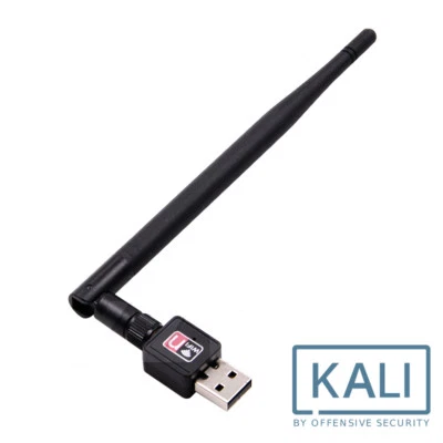 USB WiFi Adapter Kali Linux / Aircrack Compatible Hack WiFi Network 5dBi Antenna - Image 1 of 2