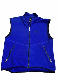 The North Face Vintage Fleece Weste Herren Gr. Medium Blau Wandern Camping - Bild 1 von 7