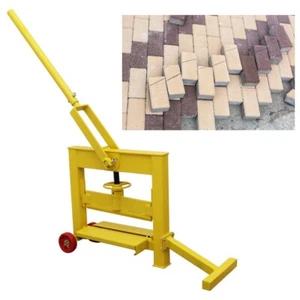 Manual Tile Cutting Machine Paving Tool Block Splitter Brick Cutter W:0-11.8" - Picture 1 of 24