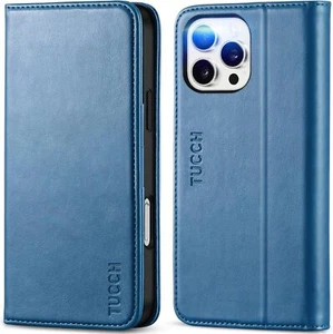 Case for iPhone 16 Pro Max Wallet Case Kickstand PU Leather Flip Folio Cover - Picture 1 of 9