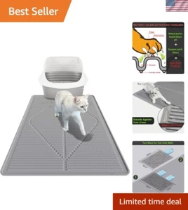 Cat Litter Mat XXL - Waterproof Kitty Litter Box mat for Floor - Extra Large ... - Picture 1 of 9