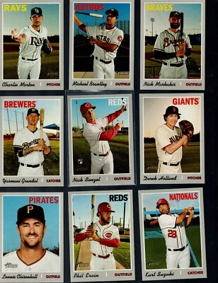 2019 TOPPS HERITAGE BASEBALL 501-725 YOU PICK BUY MORE SAVE MORE - Image 1 of 4