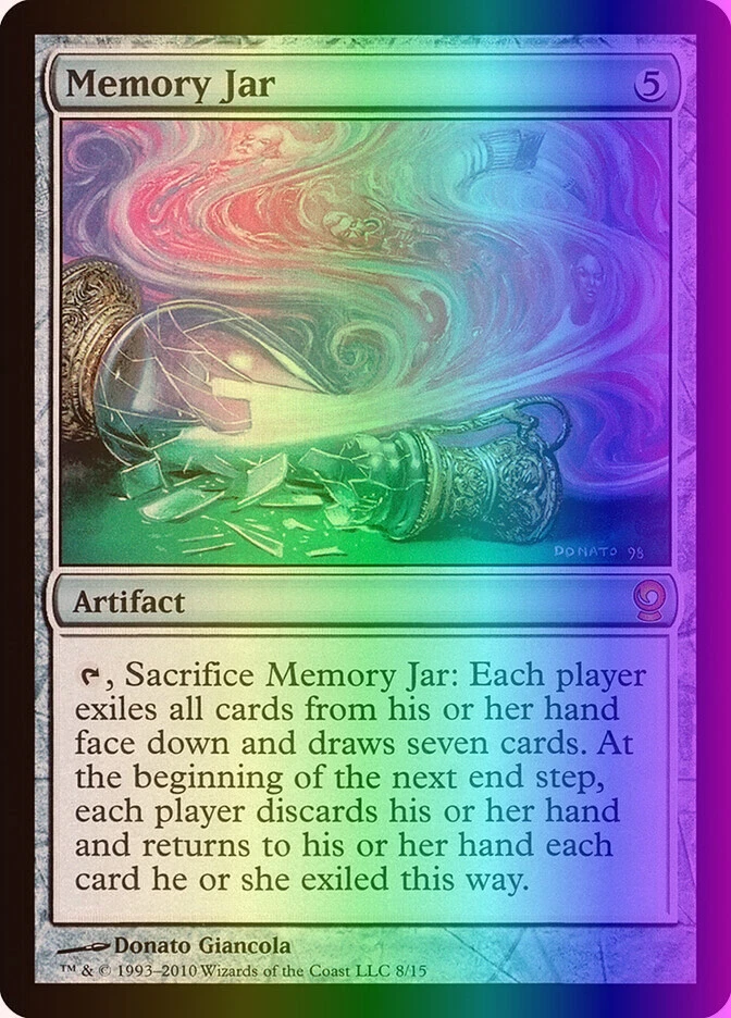 MTG Magic the Gathering Memory Jar (8/15) FTV Relics LP FOIL - Image 1 of 1
