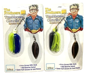 The Producers Tumbleweed Charlie's 3/8 OZ gráfico azul y negro Spinnerbait - Imagen 1 de 21