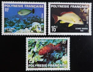 TIMBRES de LA POLYNÉSIE FRANÇAISE N°160/162 NEUF ** LUXE MNH - Imagen 1 de 1