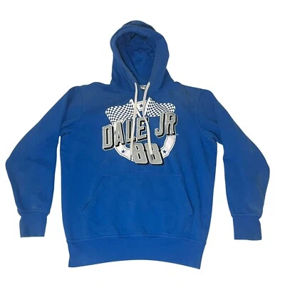 Sudadera con Capucha Dale Earnhardt Jr Talla M Bordada No. Jersey azul 88 NASCAR Foto 1 de 4