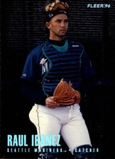 1996 (MARINERS) Fleer Update Tiffany #U81 Raul Ibanez