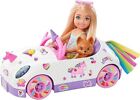  Mattel Barbie Chelsea Dream Unicorn Car GXT41 