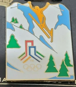 2002 Salt Lake City Winter Olympic Limited Edition Pin Ski Jumping - Picture 1 of 3