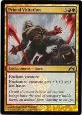 Primal Visitation *FOIL Common* Magic MtG x1 Gatecrash SP