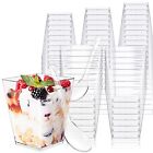 5oz 50 pack Dessert Cups With Spoons, Mini Small Yogurt Parfait Containers,Mi...