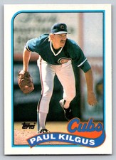 1989  Topps Traded #60T Paul Kilgus Chicago Cubs