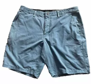 Mens Volcom Velcom Team Shred Static Hybrid Shorts Blue Size 36 K* - Picture 1 of 3