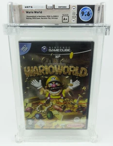 Nintendo Gamecube *Wario World* Sellado WATA 9.6 A+ sin VGA Tira Roja - Imagen 1 de 9