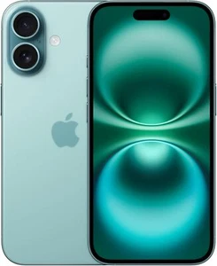 NEW Apple iPhone 16 5G 6.1'' Smartphone 256GB Dual SIM-Free Unlocked - Teal - Picture 1 of 6