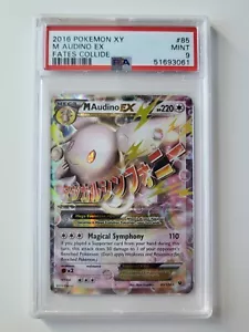 Pokemon Cards - M Audino EX 85/124 PSA 9 - Picture 1 of 1