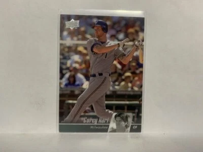 #289 Corey Hart Milwaukee Brewers 2010 Upper Deck Series 1 Baseball Card NE - Image 1 of 2