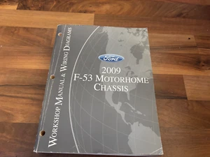 2009 FORD F53 MOTORHOME Chassis Service Shop Manual w/ WIRING DIAGRAMS_CLEAN! - Foto 1 di 4