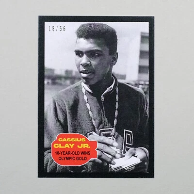 2021 Topps Muhammad Ali The People’s Champ #1 - SP Black Parallel /56  - Image 1 of 2