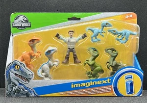 Fisher-Price Imaginext Jurassic World Raptor Trainer Owen Set - Picture 1 of 2