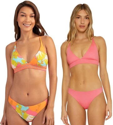 Conjunto de bikini traje de baño reversible halter superior e inferior Trina Turk Playa De Flor Foto 1 de 4