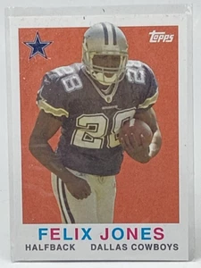 Tarjeta insertada de fútbol americano Felix Jones 2008 Topps NFL # 6 de 40 vaqueros. - Imagen 1 de 2