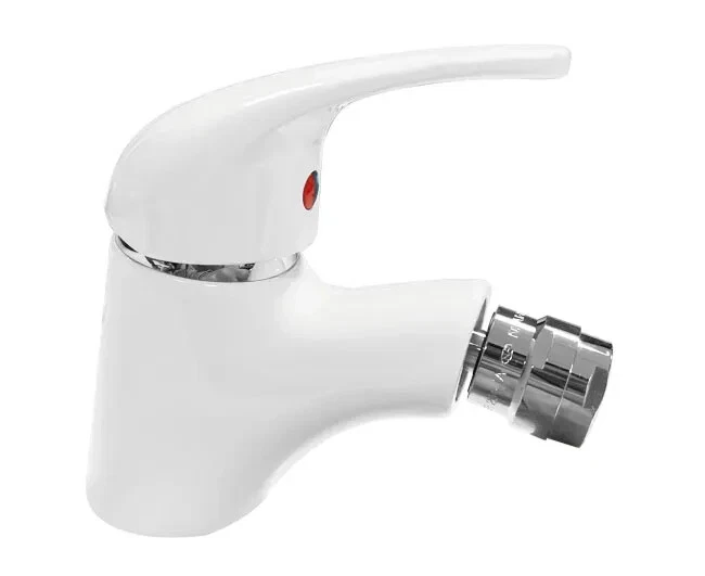 RUBINETTO MISCELATORE MONOCOMANDO PER BIDET PAFFONI SERIE NETTUNO BIANCO