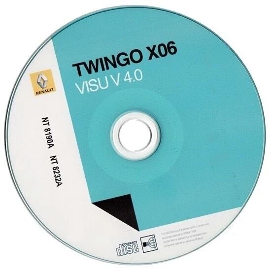 Renault Twingo (X06) wiring diagrams schemi elettrici - Immagine 1 di 1