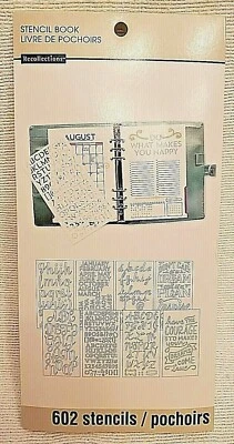 Трафареты Creative Year Alphabet от Recollections™ 602 - Изображение 1 из 4