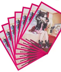 Pokemon S-Chinese 2024 Marnie Trainer Theme Card Sleeve Set (64 Pieces) New - Picture 1 of 1