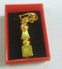Feng Shui 5 Element Pagoda Key chain Wealth Safety Health Amulet  Gold