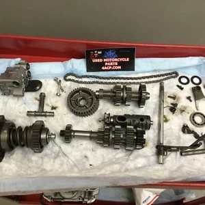 01-07 HONDA VT750 SPIRIT TRANSMISSION WITH GEAR DAMPER SHAFT 23726-MEG-000 - Bild 1 von 11