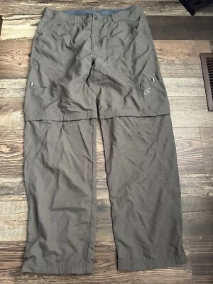 Cloudveil Hombre Exterior Pantalón 38x 32" Entrepierna Convertible Senderismo Exterior Pantalones Foto 1 de 4