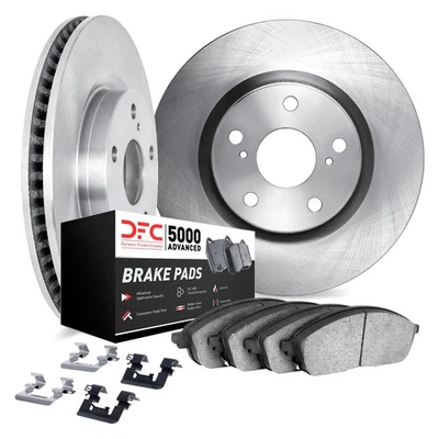 For Mercury Grand Marquis 79-89 DFC PRO-KIT 5000+ Plain Front Brake Kit Foto 1 de 3