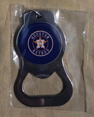 Houston Astros Stainless Steel Keychain Bottle Opener New Jose Altuve - Image 1 of 2