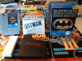 Jeu Batman Nintendo Nes en boite complet avec notice Originale 