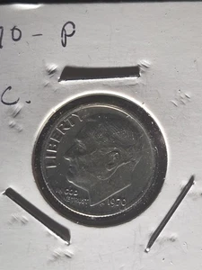 1970 (P) Roosevelt Dime Gem BU US Münze - Bild 1 von 2