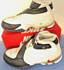 Nike Zoom Vick III 3 Home OG Größe 11 Weiß Schwarz VINTAGE! - Bild 1 von 11