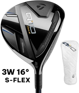 TaylorMade Qi10 Max Fairway Wood 3W 16° RH Diamana BLUE TM50 Flex S w/HC - Picture 1 of 7