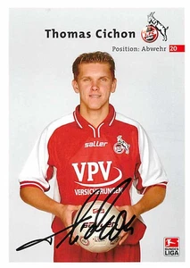 Thomas Cichon 1 FC Köln 2000-01 original signierte Autogrammkarte - Bild 1 von 2