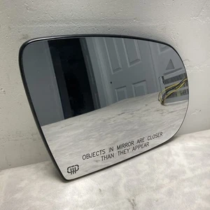 Mirror Glass For 14-23 Jeep Cherokee Right Heated Blind Spot Glass Backing Plate - Picture 1 of 5