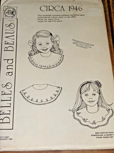 Belles and Beaus Circa 1948 5 Piece Infant Layette Heirloom Sewing Pattern Uncut - Picture 1 of 1